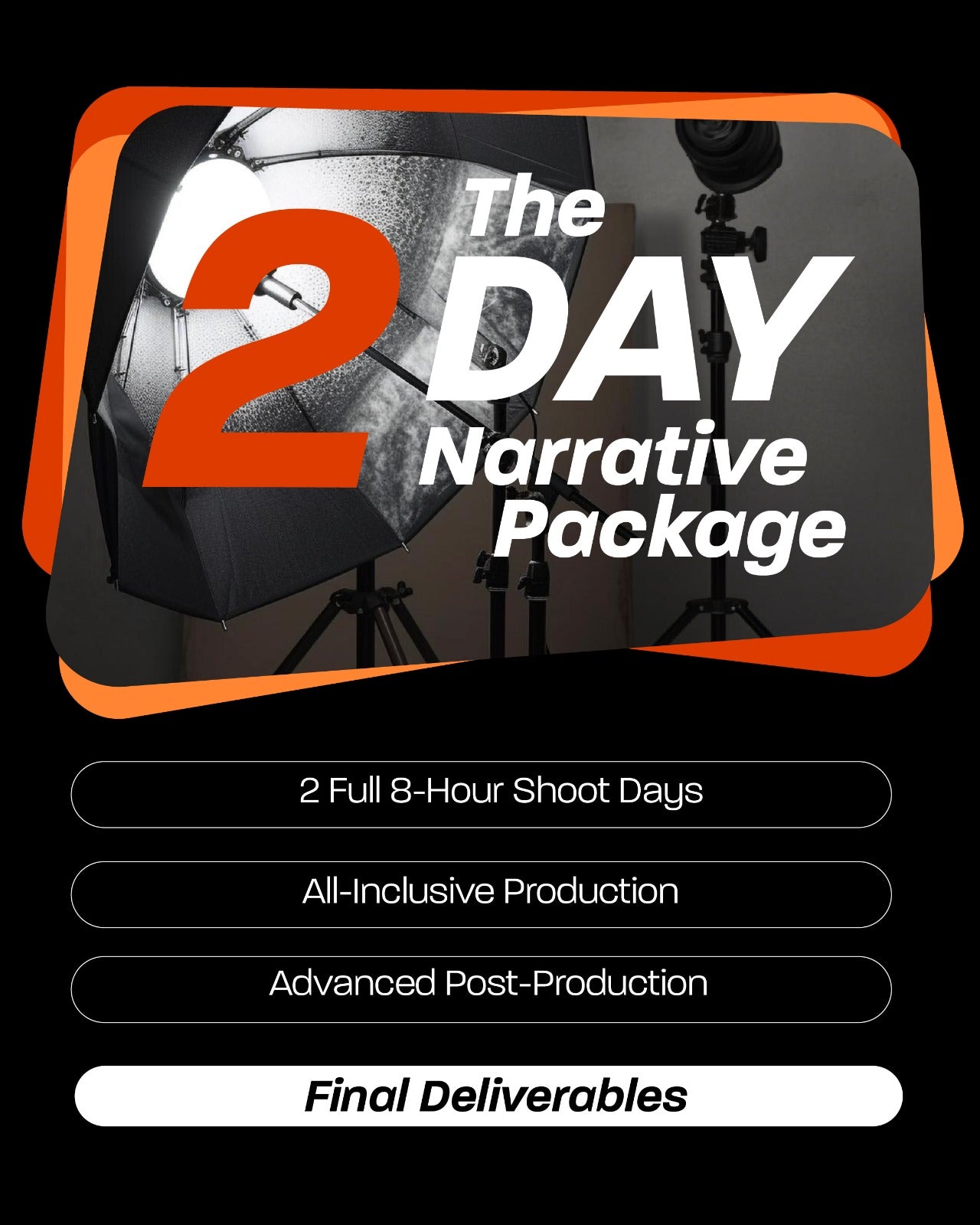The Two-Day Narrative Package (2 x 8 Hours)