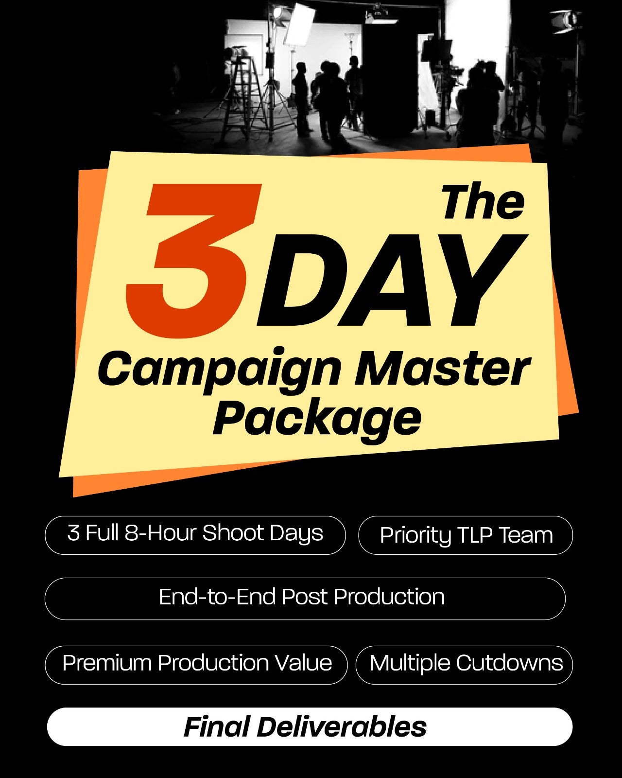 The Three-Day Campaign Master Package (3 x 8 Hours)