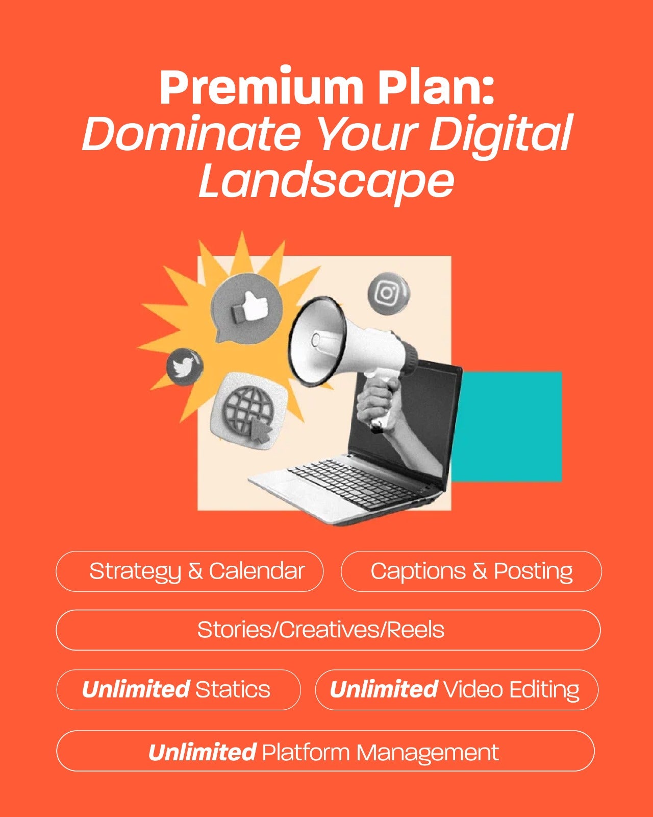 Premium Plan: Dominate Your Digital Landscape