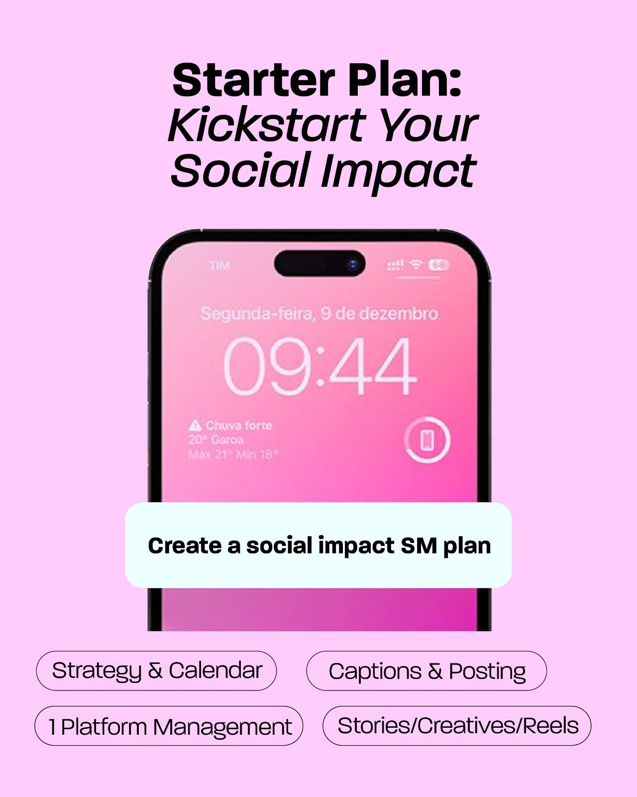 Starter Plan: Kickstart Your Social Impact