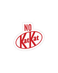 NO KatKat Retro Parody Sticker